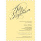 Yellow My Baptism Invitations Image 4 of 4